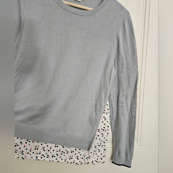 Boden Womens Lightweight Pullover long sleeve Grey Sweater Tops size M - Picture 2 of 9